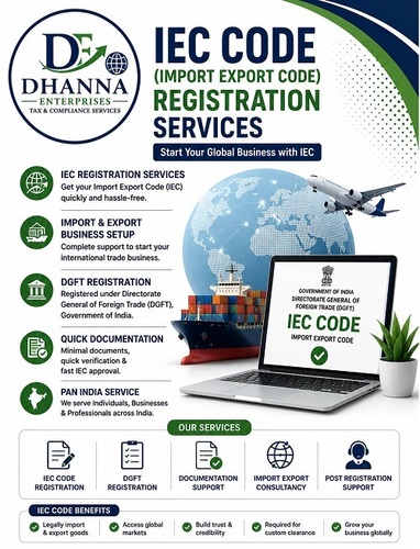 IEC Code Registration Services