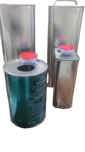 Round Paint Tin Container - Material: Corrugated Board