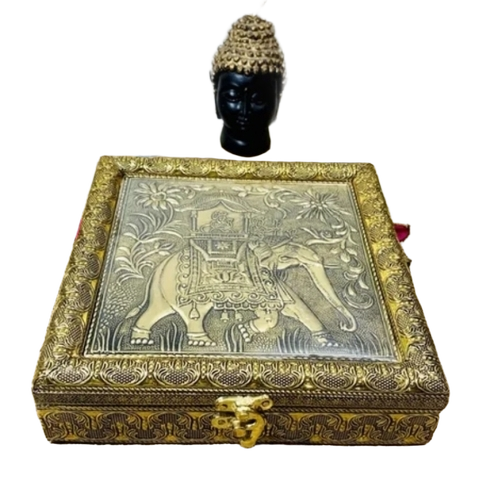 Elephant Design Dry Fruit Box