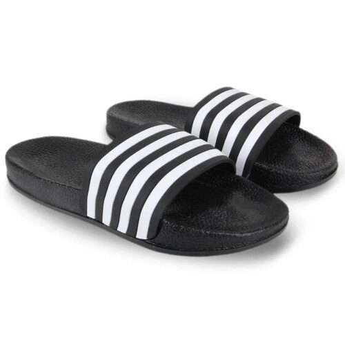 Mens Slipper - Color: Black And White