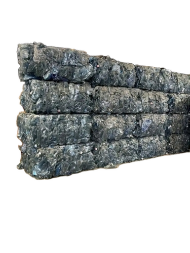 Pc Water Bottles Scrap In Bales - Color: Blue