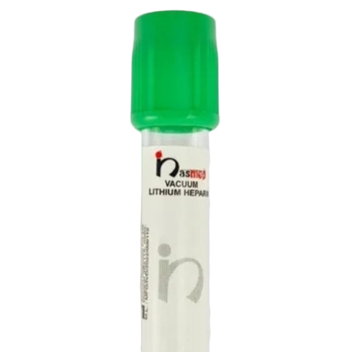 Nasmed Vacuum Lithium Heparin Blood Collection Tube