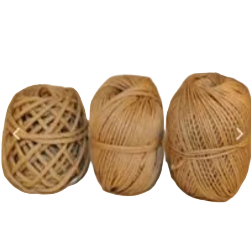 Natural Brown Twisted Jute Yarn