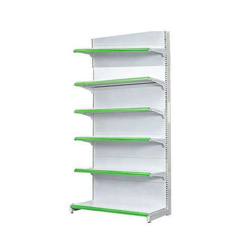 Departmental Rack - Color: Green & White