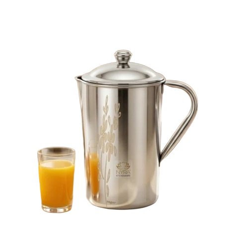 Nyra Steel Jug