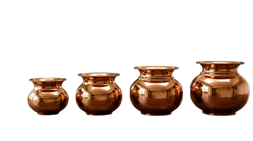 Plain Copper Lota - Color: Golden
