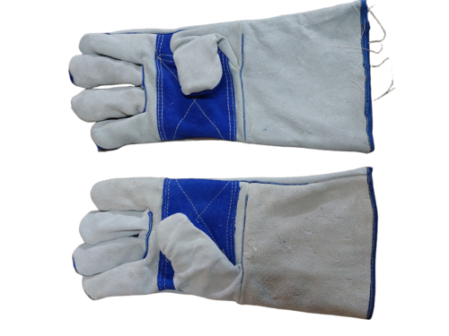 14 Inch Split Leather Double Palm Welding Tig/Mig Gloves