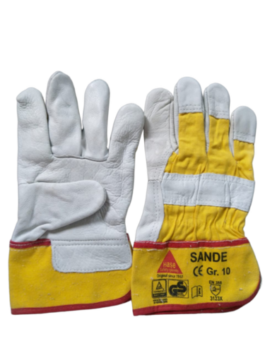 Chrome Leather Canadian Gloves - Size: Free