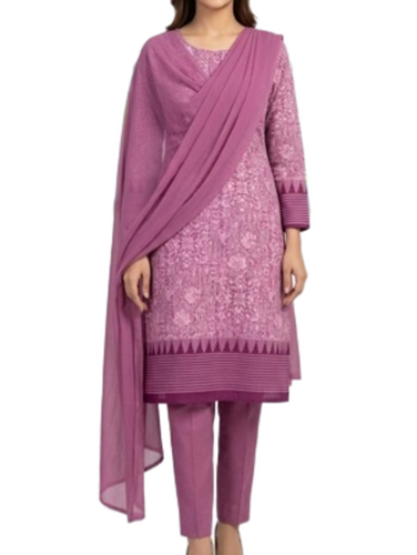 Designer Salwar Suits - Color: Pink Dusty