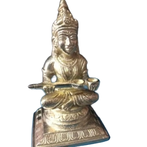 Annpurna Brass Sculpture - Features: Light Weight