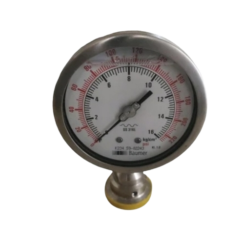 Baumer Stainless Steel Pressure Gauge