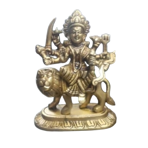 Brass Durga Statue - Feature: Durable