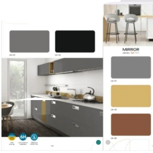 Grey Acrylic Mirror Laminate Sheet