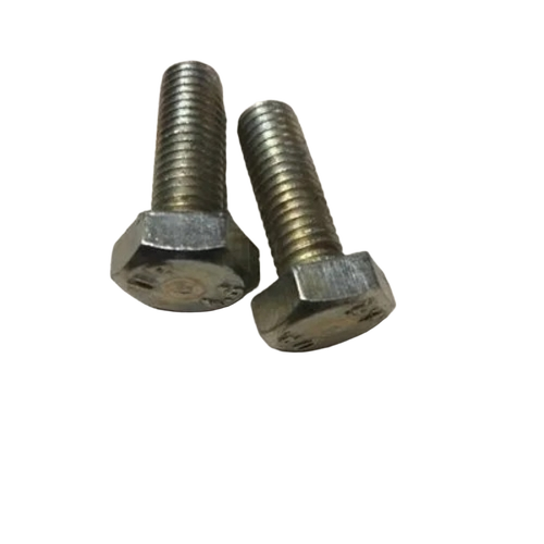 High Tensile Steel Hex Bolt - Color: Silver