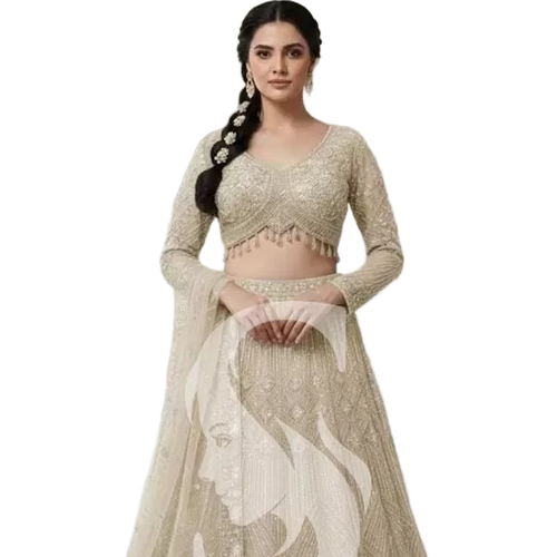 Net Lehenga Set