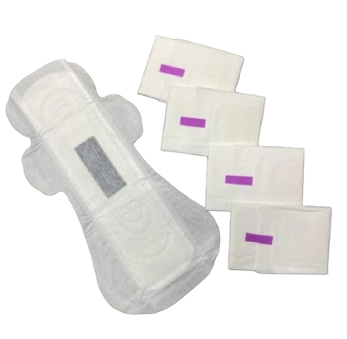 330Mm Charcoal Lady Anion Sanitary Napkin - Age Group: Women