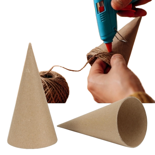 Brown Paper Cone