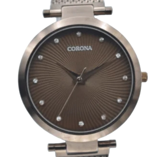 Brown Plated Wrist Watch