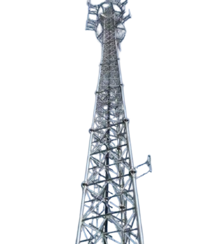 Galvanized Iron Triangular Lattice Communication Towers - Features: Low Maintenance