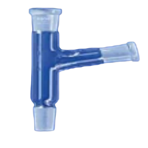 Lab Glass Transparent 3 Neck Adapter