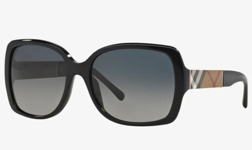 Ladies Sunglasses - Lenses Color: Black