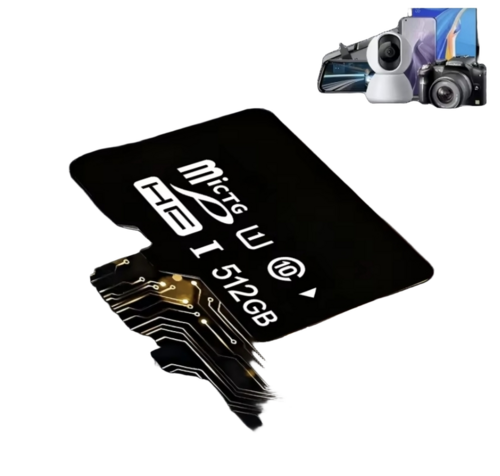 512 Gb Sdxc Memory Card - Body Material: Plstic