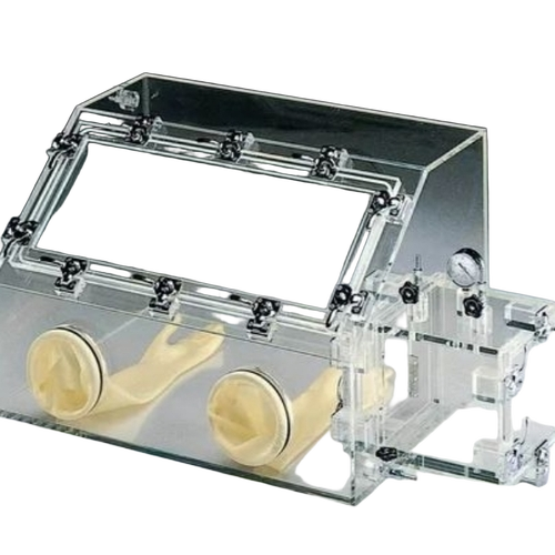 Acrylic Glove Box - Color: Transparent
