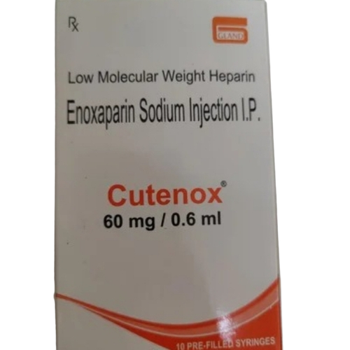 Cutenox Enoxaparin Sodium Injection - Dosage Form: Liquid