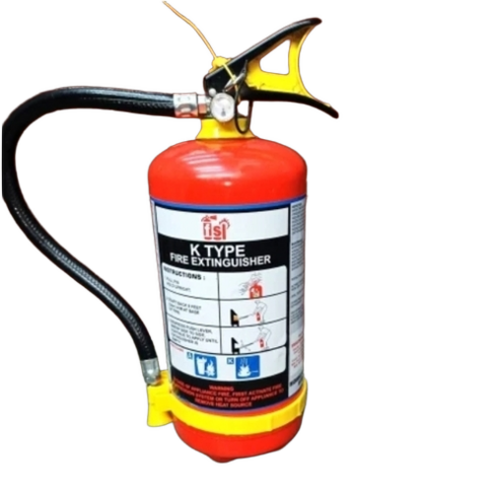 K Type Fire Extinguisher - Color: Red