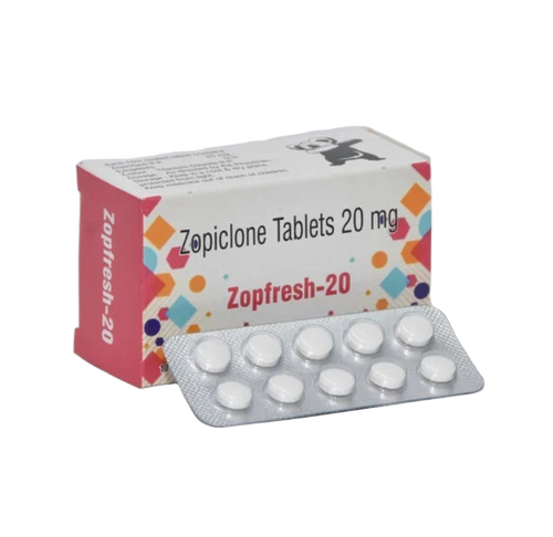 20Mg Zopfresh Zopiclone Tablet - Life Span: 3 Years