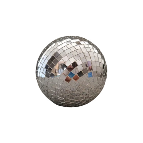 8 Inch Disco Mirror Balls - Color: Silver