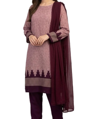 Ladies Salwar Suits - Color: Dusty Pink