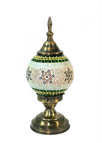Multicolour Turkish Style Decorative Glass Mosaic Table Lamp - Color: Multicolor
