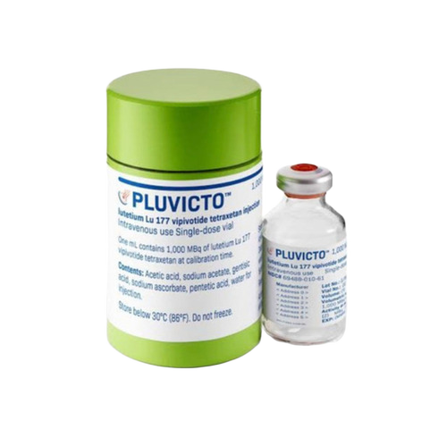 Pluvicto (Lutetium Lu 177 Vipivotide Tetraxetan) Injection - Dosage Form: Liquid
