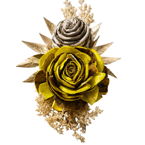Tecksoi Dried Bloom Branches Everlasting Flower Stems For Packing - Color: Natural