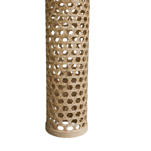 Tecksoi Handwoven Bamboo Large Lamp Shade For Decor - Color: Natural