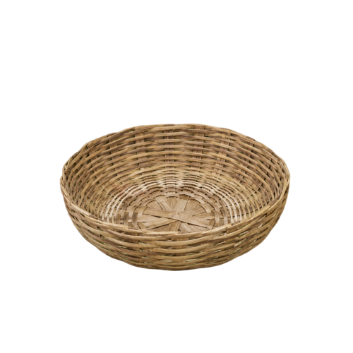 Tecksoi Handwoven Big Basket For Vegetable Storage - Material: Bamboo
