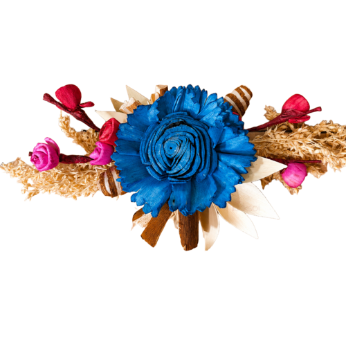 Tecksoi Sola Branch Stems Handcrafted Wood Flower Springs