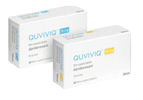 Quviviq 50 Mg Daridorexant Film Coated Tablet - Life Span: 2030