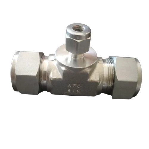 Stainless Steel Double Ferrule Union Tee