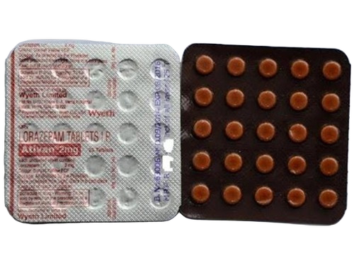 Ativan Lorazepam 2mg Tablet 