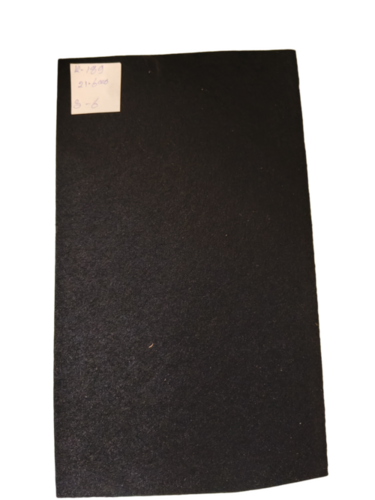Black Felt Fabric Rolls With Hot Melt Powder Scatter Coating - Fabric Type: Nonwoven