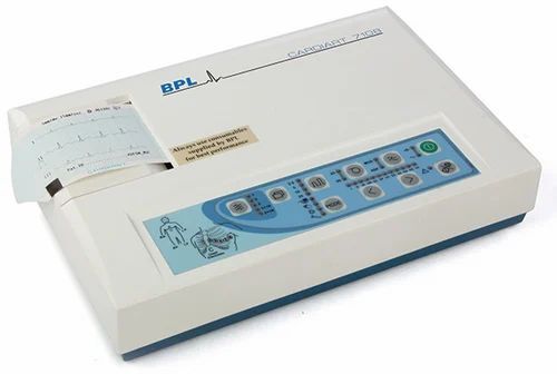 Bpl Cardiart 7108 3 Channels Ecg Machine