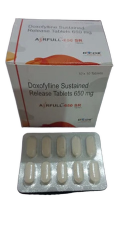 Doxofylline Sustained Release Tablets 650mg