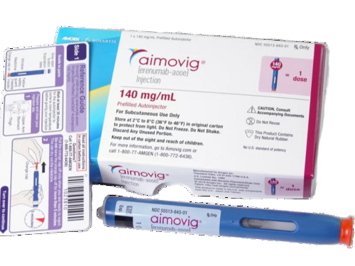 Aimovig Erenumab Aooe Injection - Dosage Form: Liquid