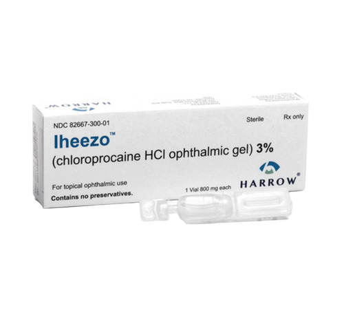 Chloroprocaine Hydrochloride Ophthalmic Gel - Life Span: 3 Years