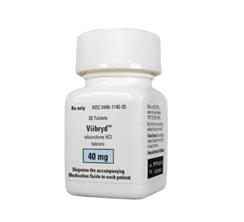 Vilazodone Hcl Antidepressant 40mg Tablets