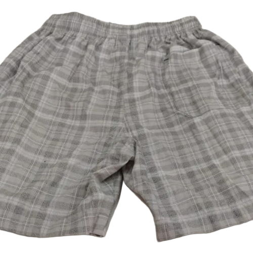 Comfortable Fit Grey Men Woven Shorts