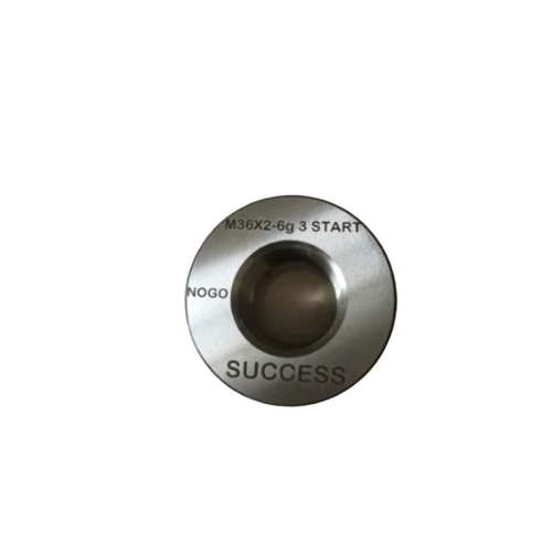10Mm Thread Ring Gauge - Color: Silver