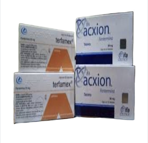 Terfamex Fentermina 30Mg Acxion Tablets - Life Span: 2030